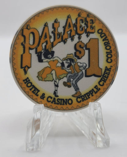 Palace Hotel Casino Cripple Creek Colorado 1992 $1 Chip