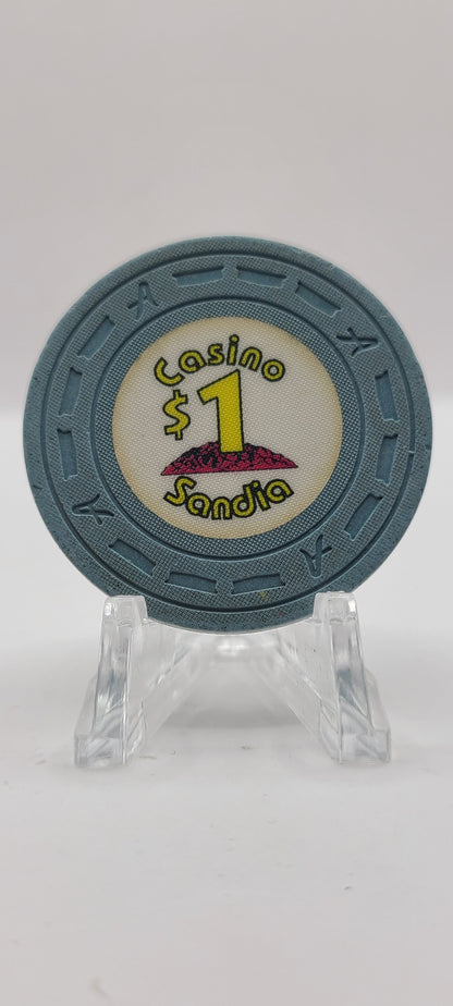 Sandia Resort & Casino Albuquerque New Mexico $1  Chip