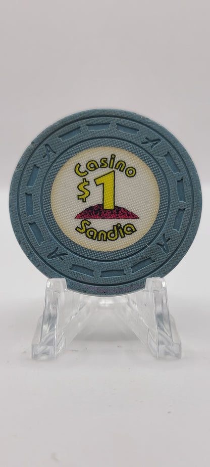 Sandia Resort & Casino Albuquerque New Mexico $1  Chip