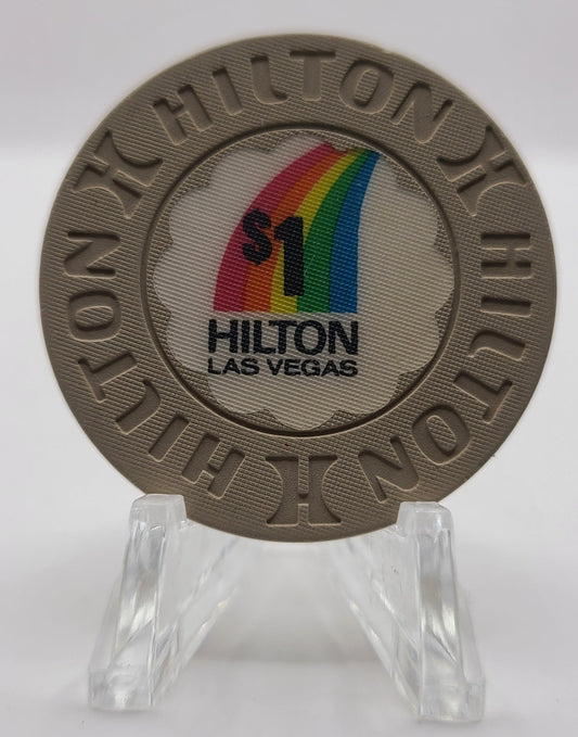 Hilton Hotel Casino Las Vegas Nevada 1981 $1 Chip