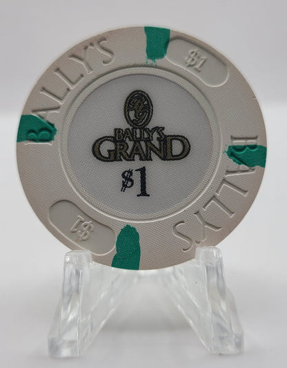 Bally’s Grand Casino Atlantic City New Jersey $1 Chip