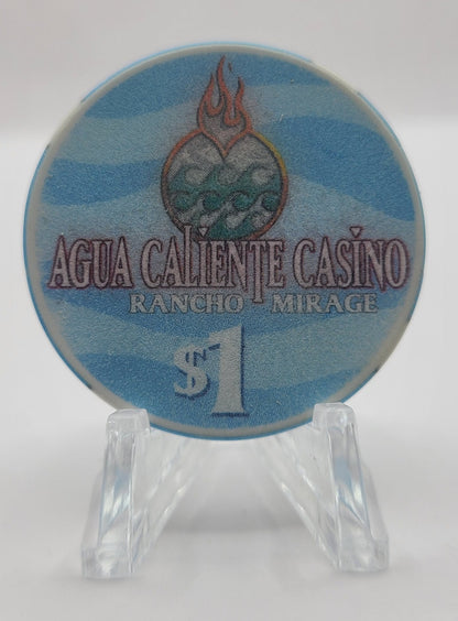 Agua Caliente Hotel Casino Rancho Mirage California $1 Chip