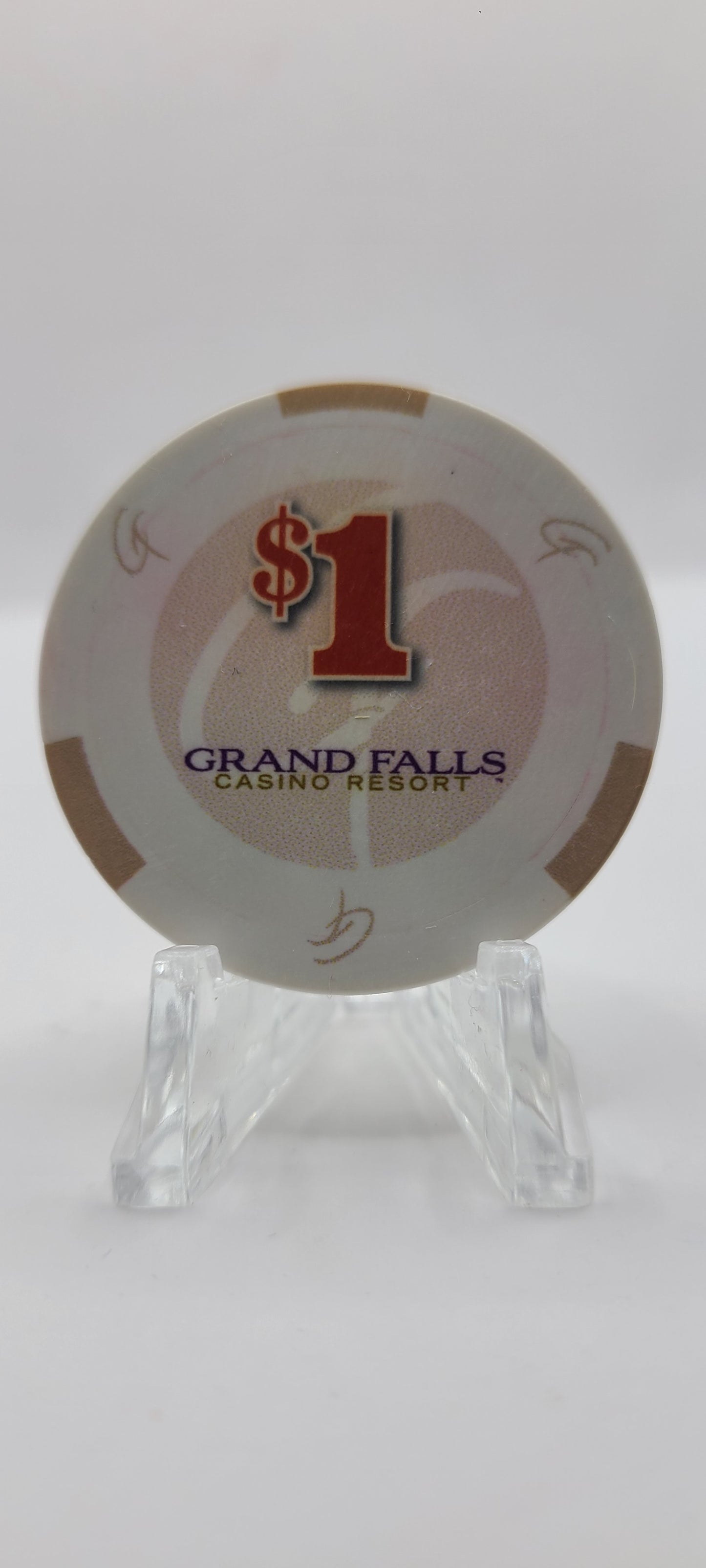 Grand Falls Casino Resort Larchwood Iowa 2021 $1 Chip