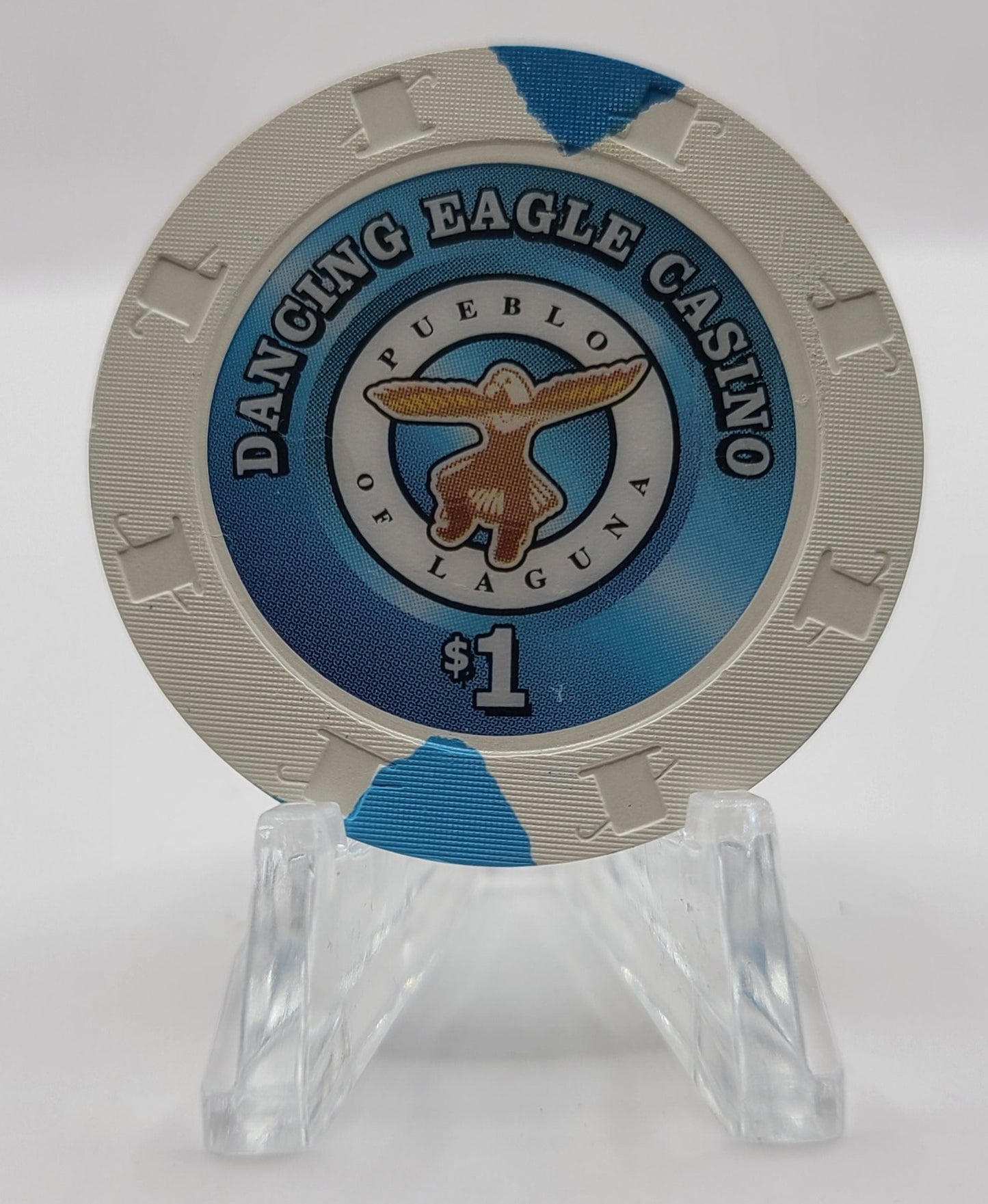 Dancing Eagle Casino Laguna New Mexico $1 Chip