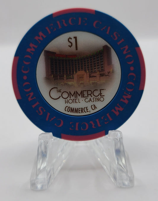 Commerce Casino Hotel Commerce California 2013 $1 Chip