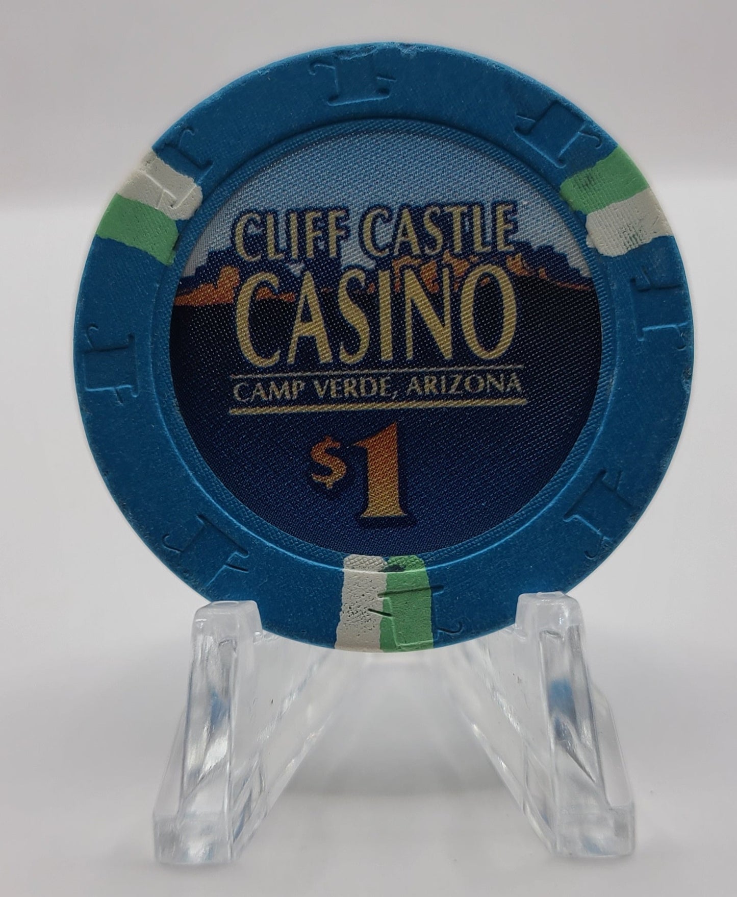 Cliff Castle Casino Hotel Camp Verde Arizona $1 Chip