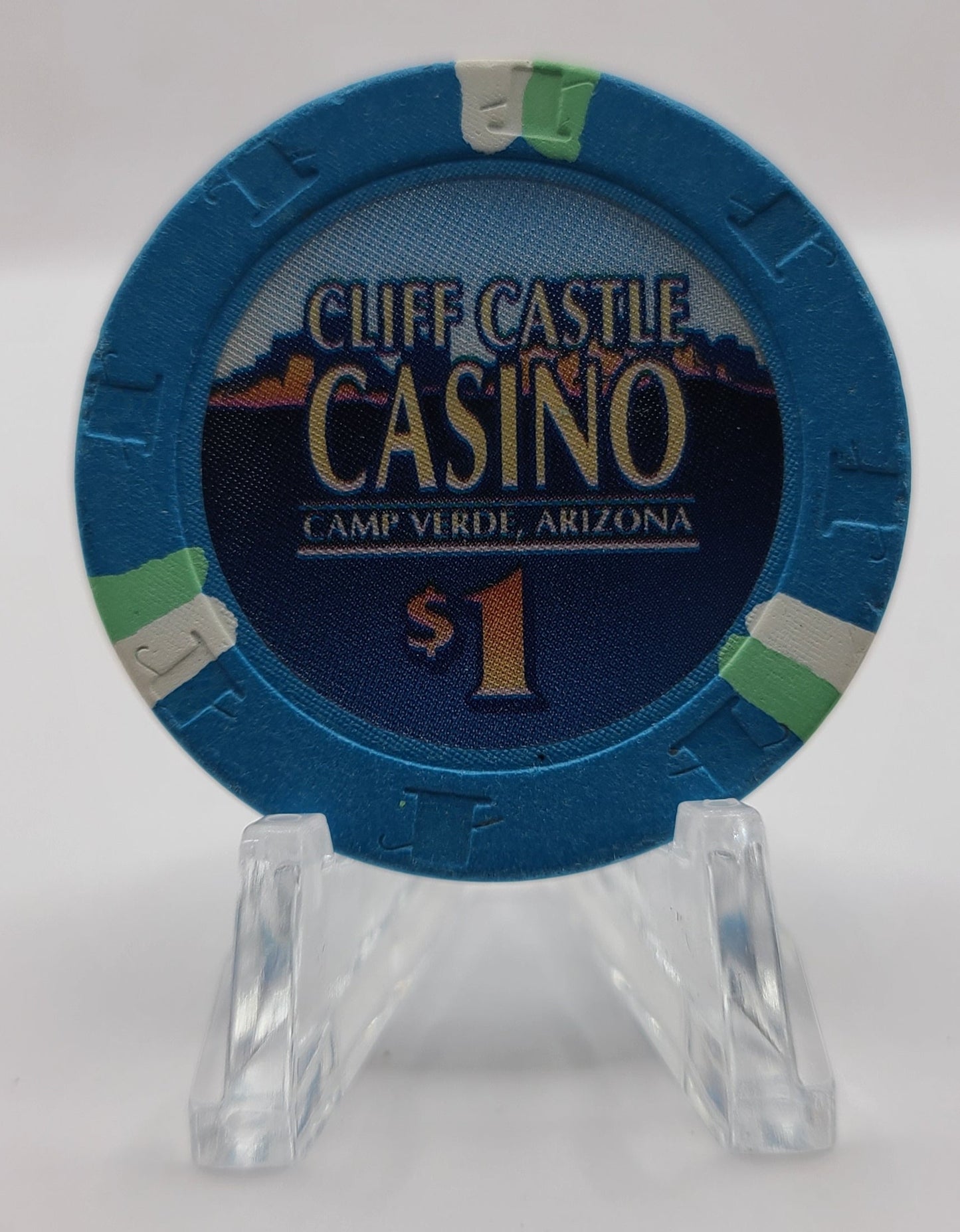 Cliff Castle Casino Hotel Camp Verde Arizona $1 Chip