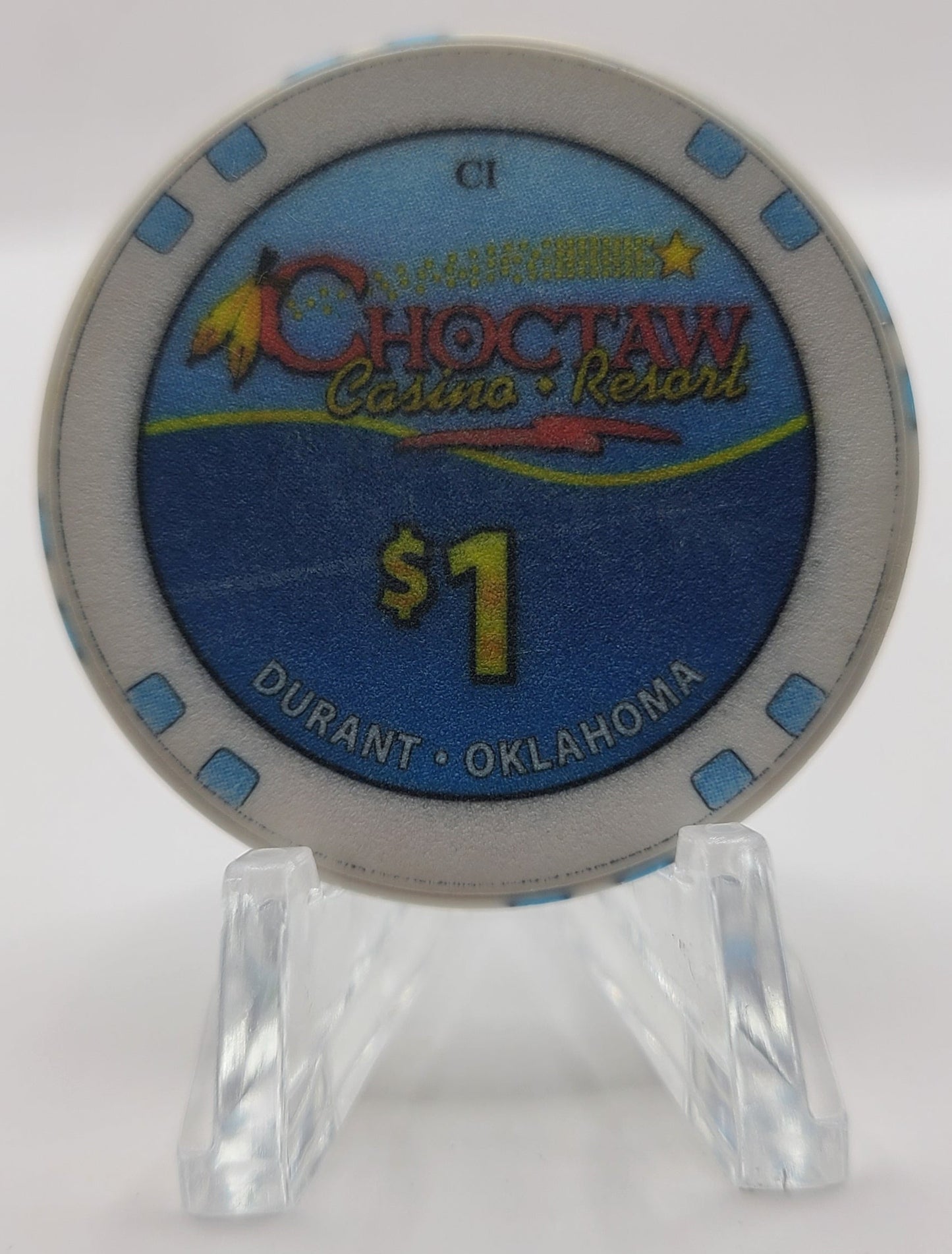 Choctaw Casino Durant Oklahoma $1 Chip