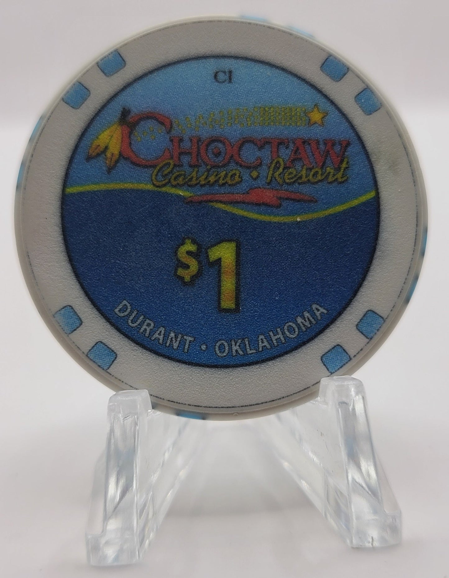 Choctaw Casino Durant Oklahoma $1 Chip