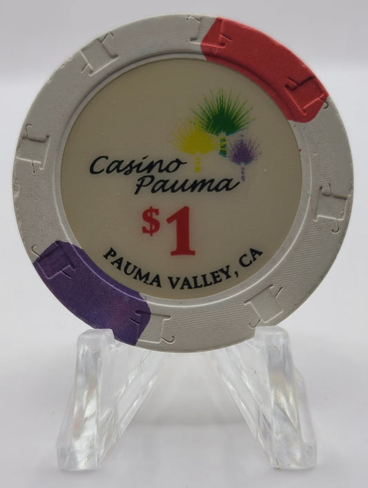 Casino Pauma Pauma Valley California $1 Chip