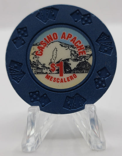 Casino Apache Mescalero New Mexico $1 Chip