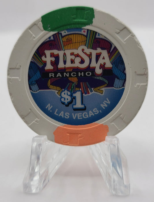 Fiesta Rancho Las Vegas Nevada 2005 $1 Chip E4839