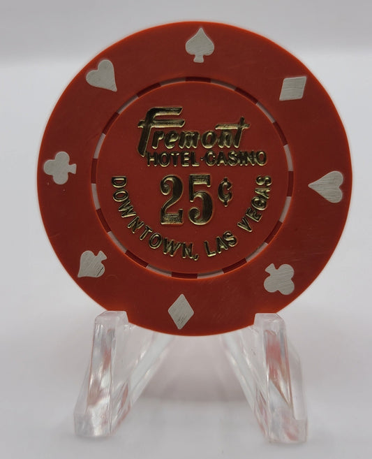 Freemont Hotel Casino Las Vegas Nevada 1990 $.25 Chip N0275