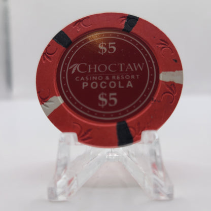 Choctaw Casino Pocola Oklahoma 2022 $5 Chip