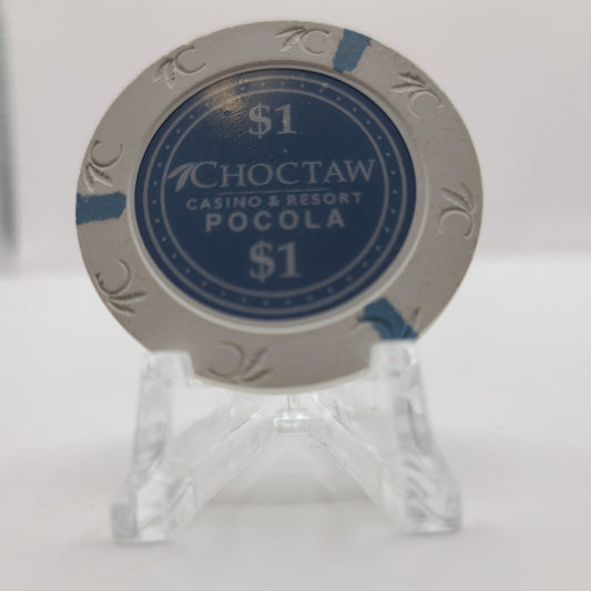 Choctaw Casino Pocola Oklahoma 2022 $1 Chip