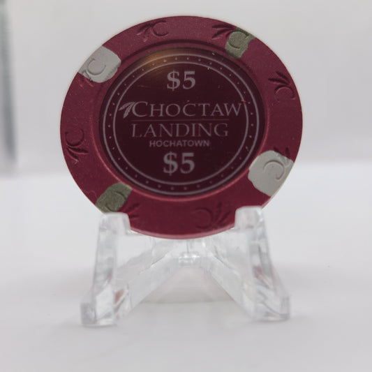 Choctaw Landing Casino Hochatown Oklahoma 2024 $5 Chip