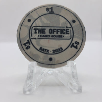 The Office Card House San Antonio Texas 2023 $1 Chip