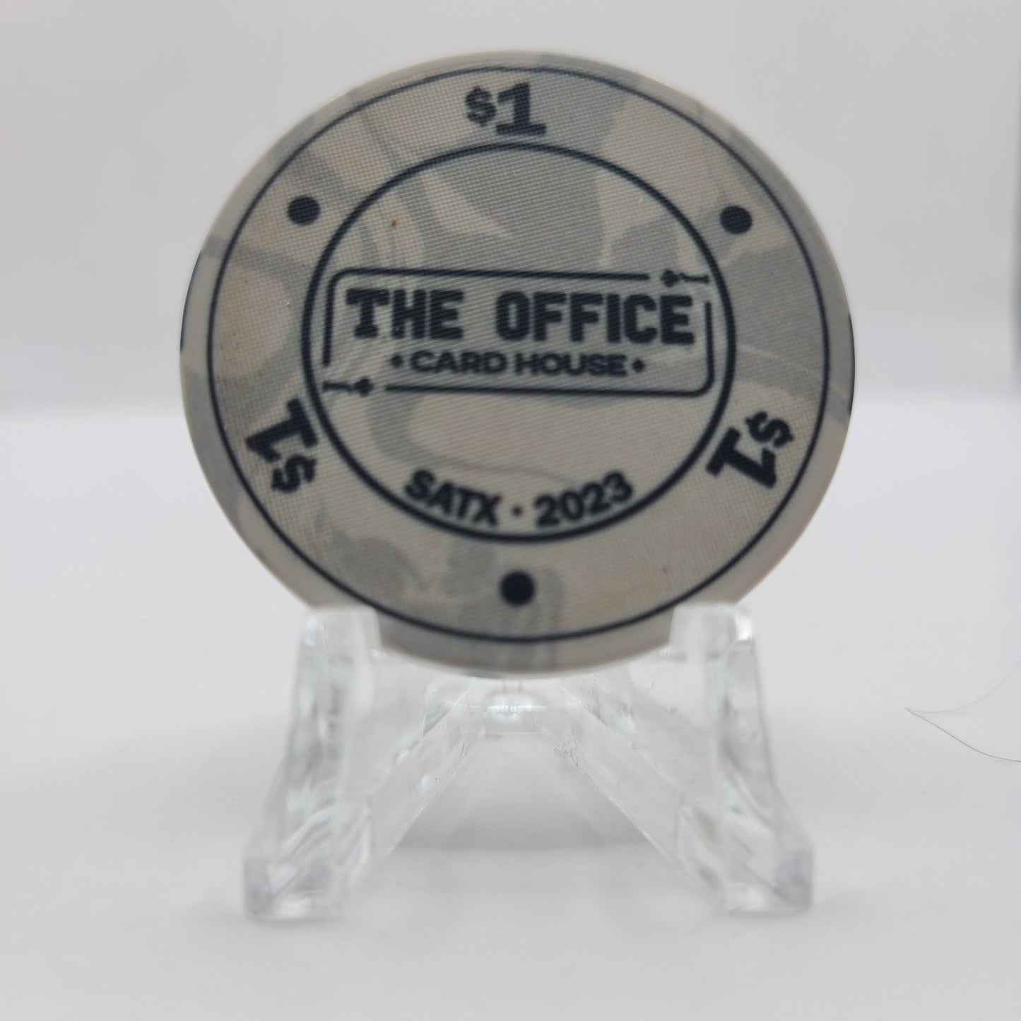 The Office Card House San Antonio Texas 2023 $1 Chip