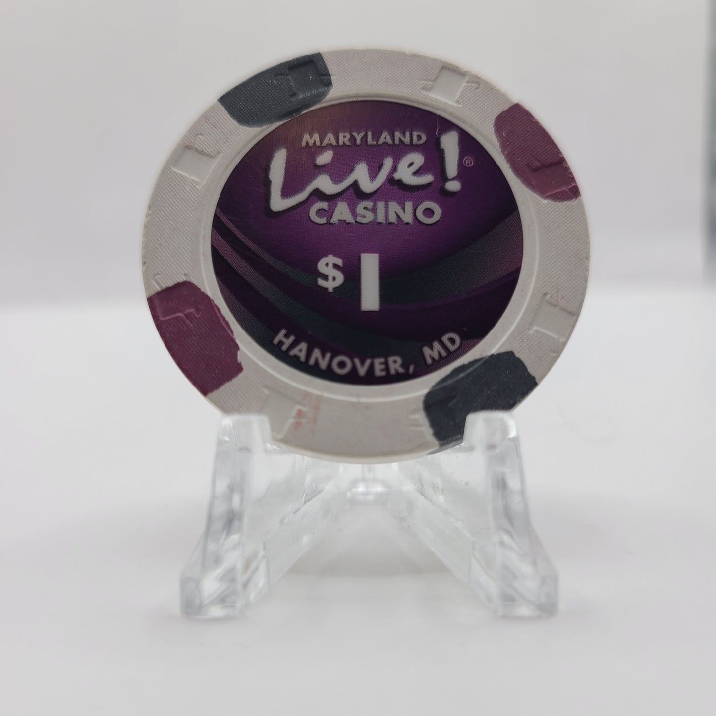 Live! Casino & Hotel Hanover Maryland 2013 $1 Chip