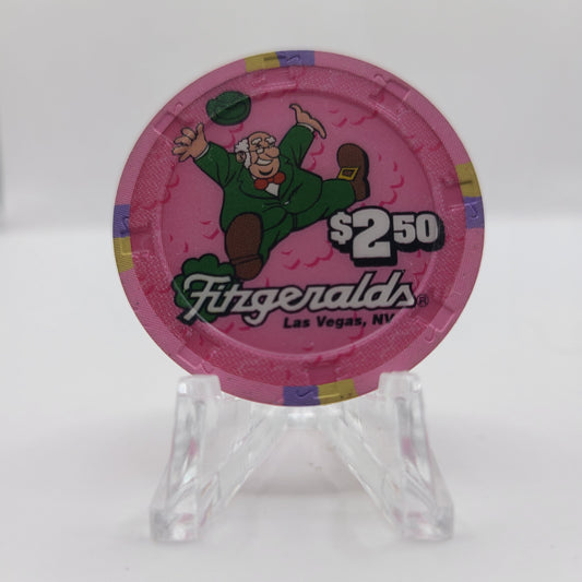 Fitzgeralds Casino Las Vegas Nevada 1999 $2.50 Chip V4135