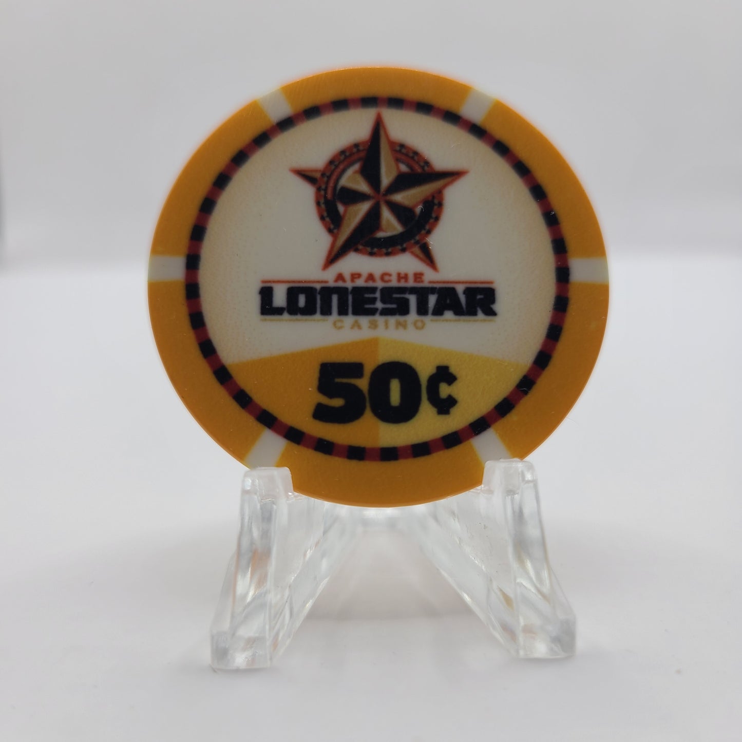 Apache Lonestar Casino Devol Oklahoma 2024 $.50 Chip