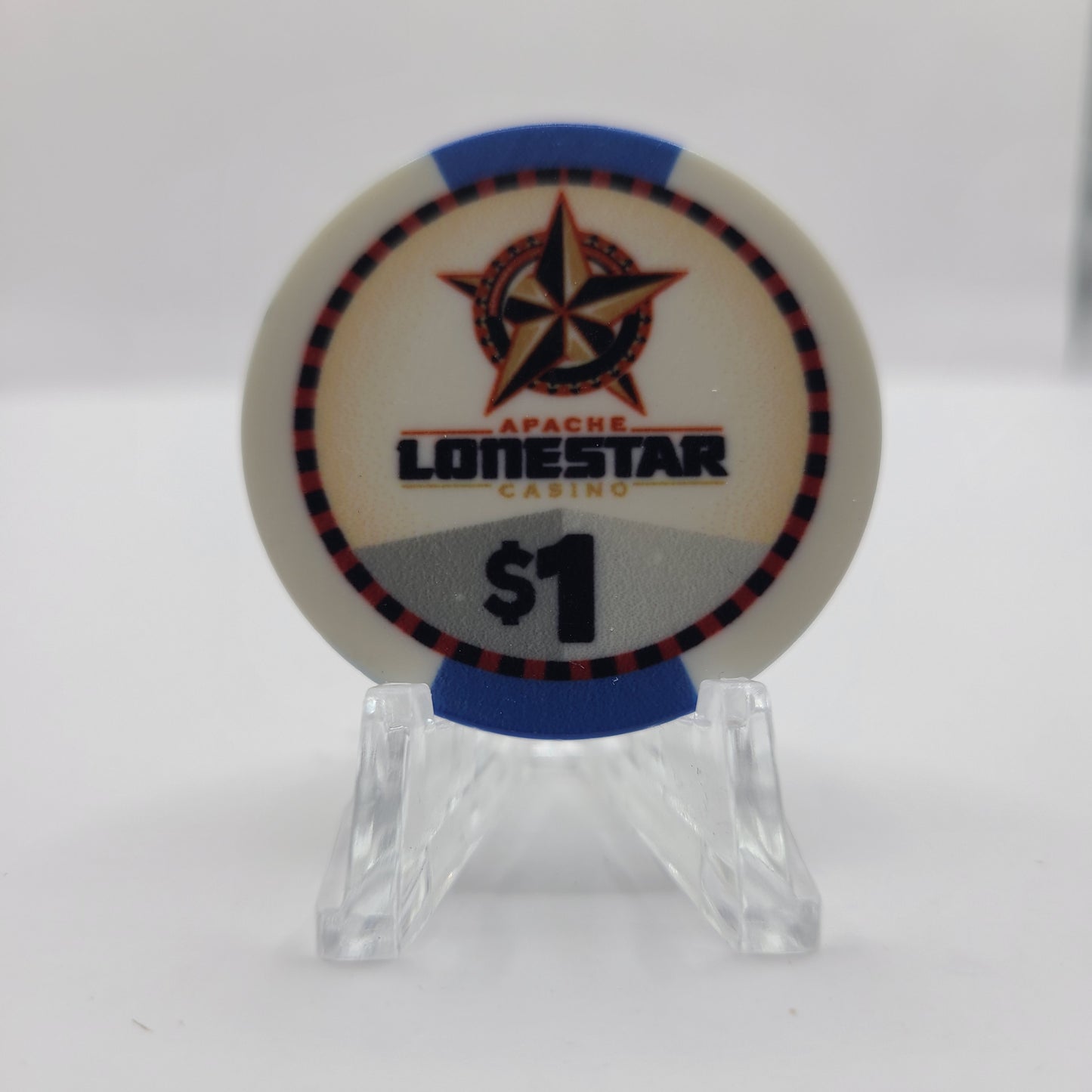 Apache Lonestar Casino Devol Oklahoma 2024 $1 Chip