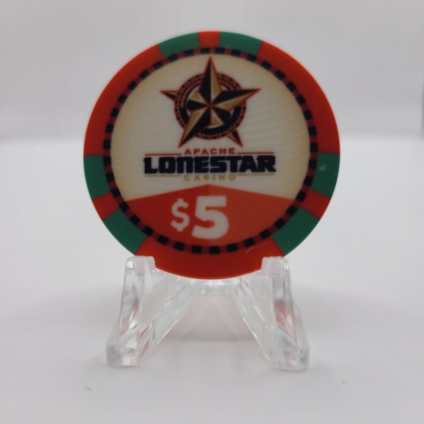 Apache Lonestar Casino Devol Oklahoma 2024 $5 Chip