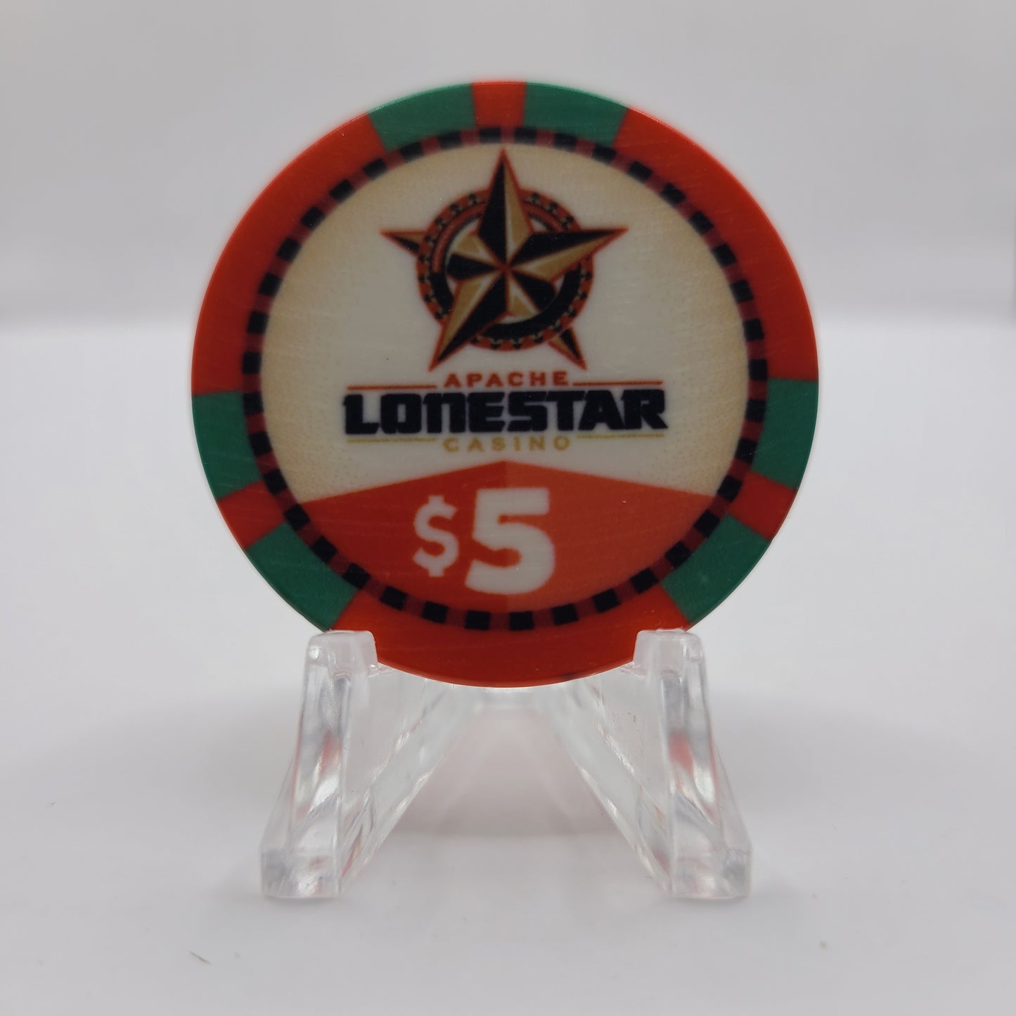 Apache Lonestar Casino Devol Oklahoma 2024 $5 Chip