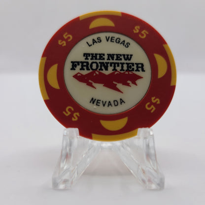 The New Frontier Casino Las Vegas Nevada 1998 $5 Chip N9770