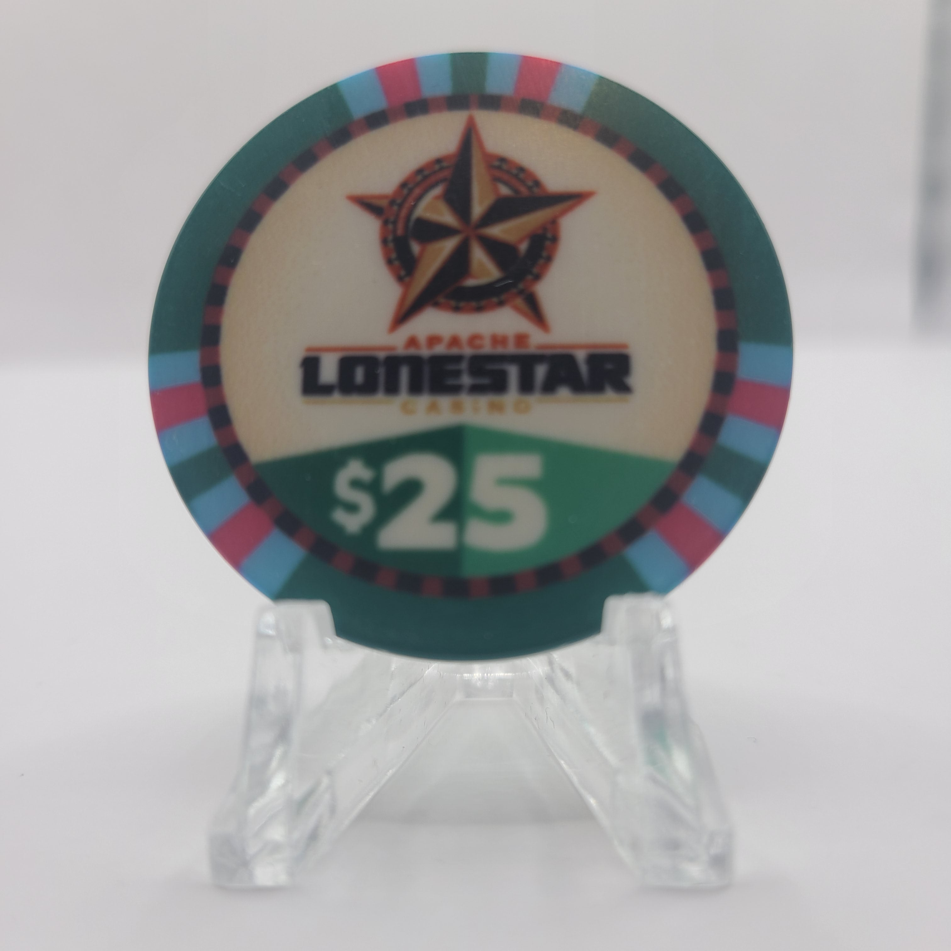 Apache Lonestar Casino Devol Oklahoma 2024 $25 Chip – Dwightful Chips, LLC