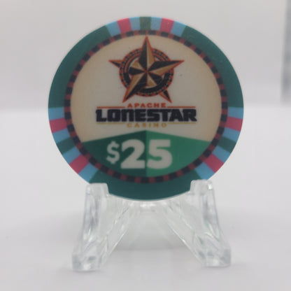 Apache Lonestar Casino Devol Oklahoma 2024 $25 Chip