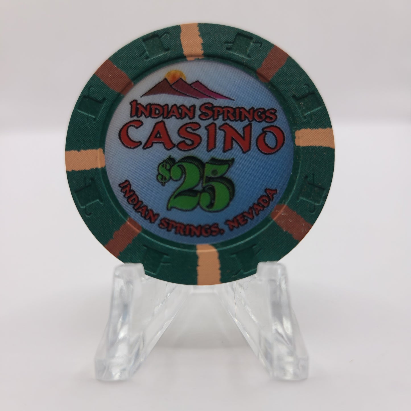 Indian Springs Casino Indian Springs Nevada 1998 $25 Chip V2851