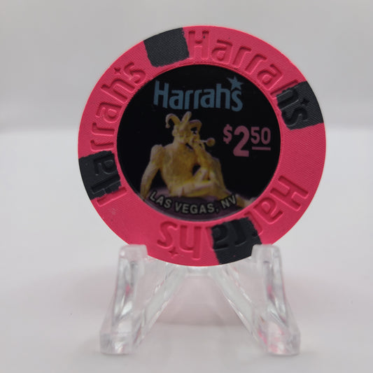 Harrah's Hotel Casino Las Vegas Nevada 2001 $2.50 Chip V8892