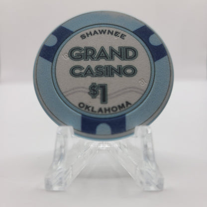 Grand Casino Shawnee Oklahoma 2017 $1 Chip