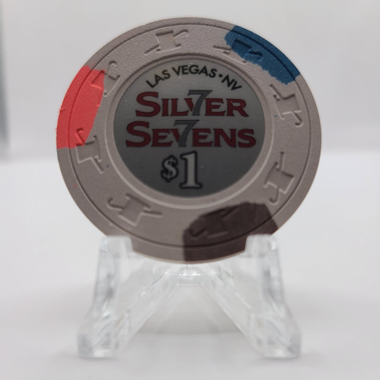 Silver Sevens Casino Las Vegas Nevada 2013 $1 Chip D1182