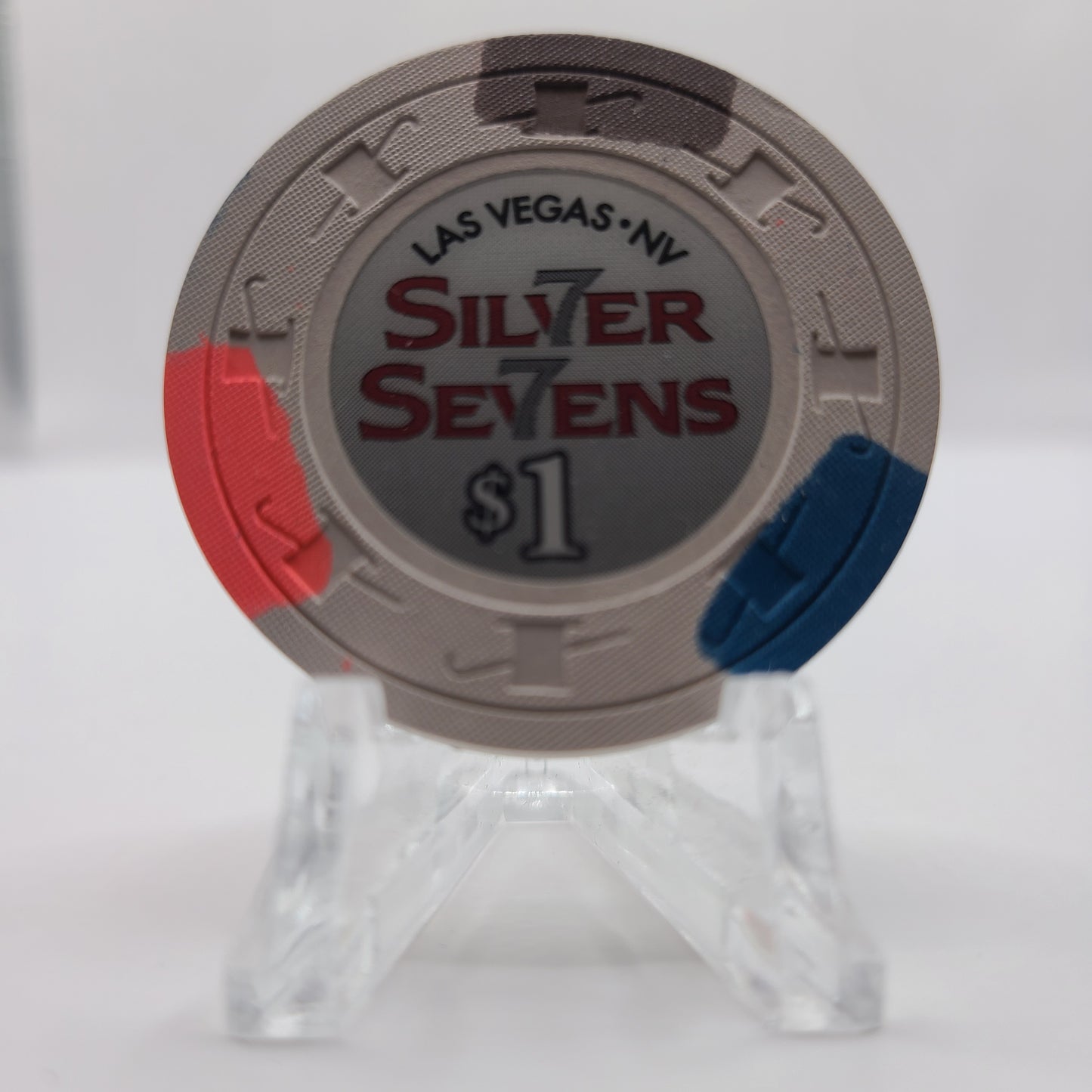 Silver Sevens Casino Las Vegas Nevada 2013 $1 Chip D1182