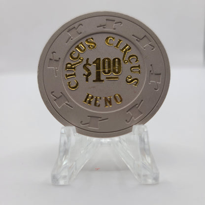 Circus Circus Casino Reno Nevada 1988 $1 Chip N2957.S (SCV)