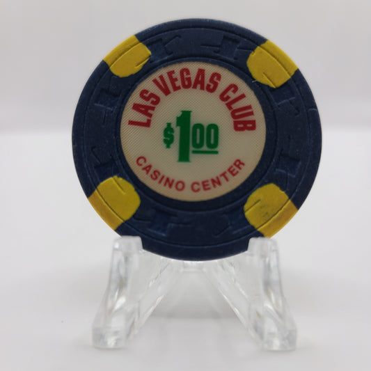 Las Vegas Club Las Vegas Nevada 1968 $1 Chip N1855 (Worn)