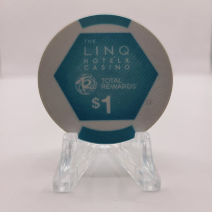 The Linq Hotel Casino Las Vegas Nevada 2014 $1 Chip D1633 (Total Rewards)