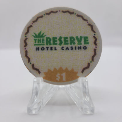 The Reserve Casino Henderson Nevada 1998 $1 Chip V1391 (Worn)