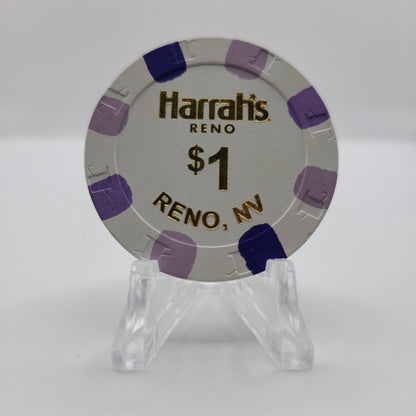 Harrah's Hotel Casino Reno Nevada 2015 $1 Chip D1906