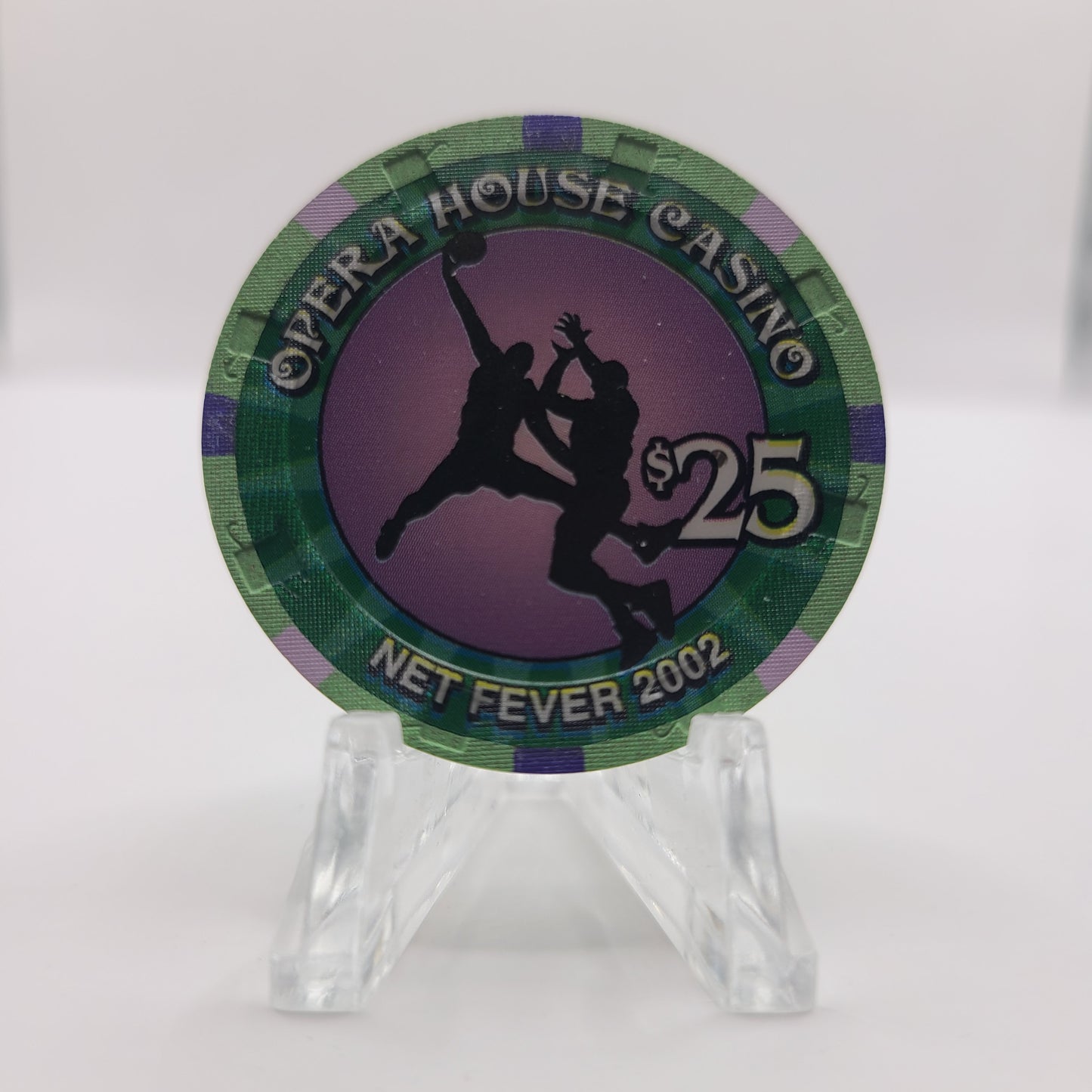 Opera House Casino Las Vegas Nevada "Net Fever 2002" $25 Chip Ltd. 80 V9278