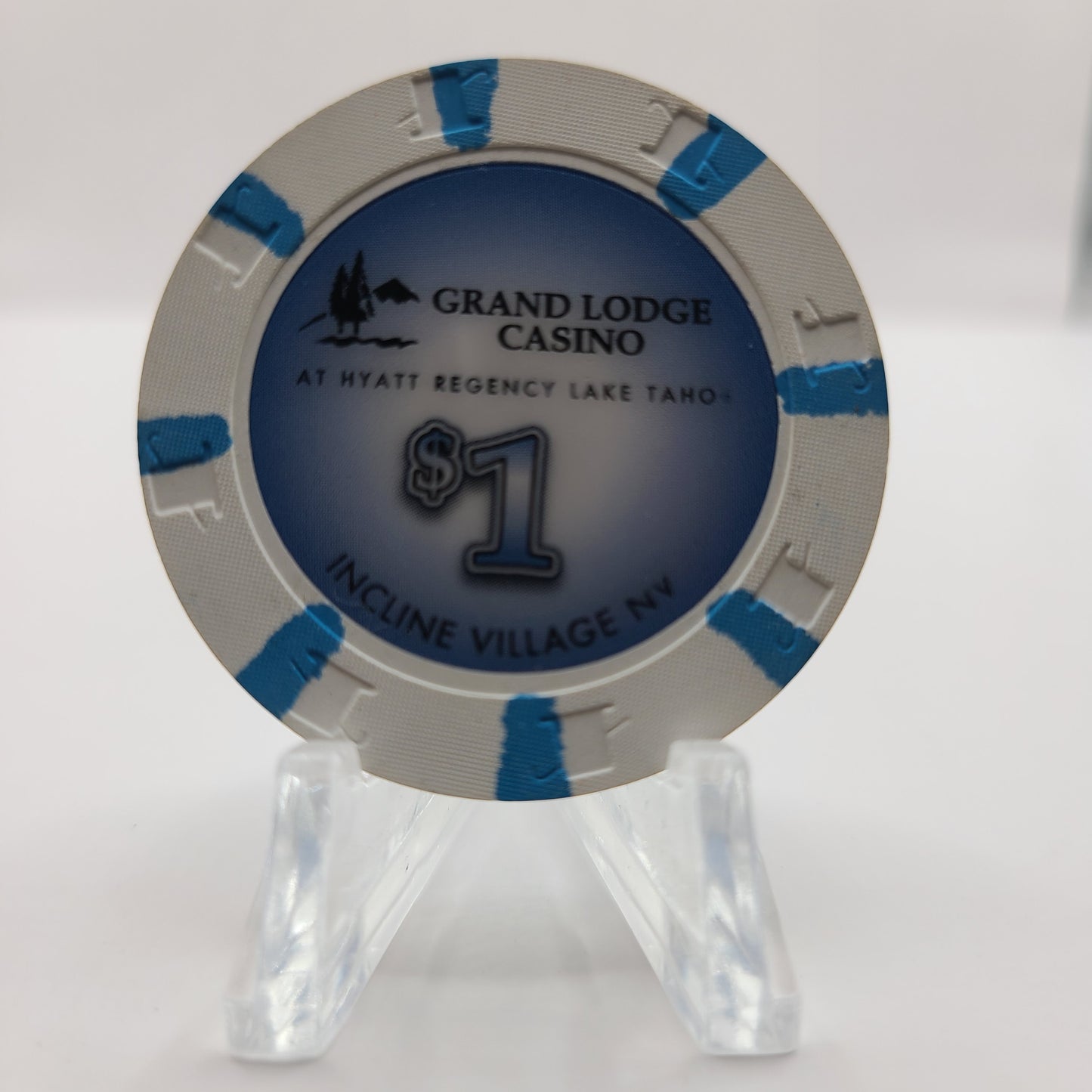 Grand Lodge Casino Incline Village Nevada 2015 $1 Chip D2330