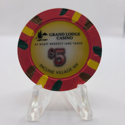 Grand Lodge Casino Incline Village Nevada 2015 $1 Chip D2332