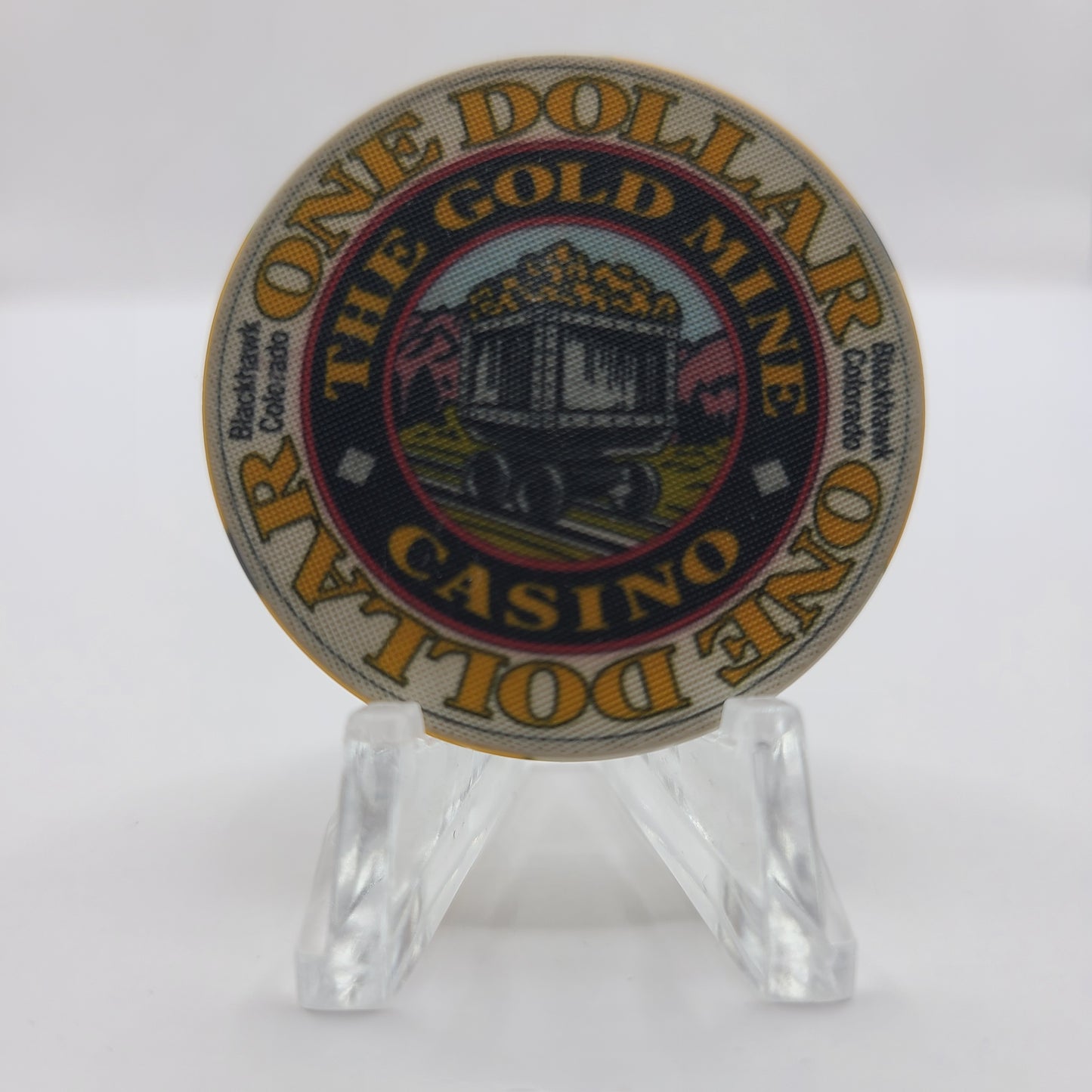 Gold Mine Casino Black Hawk Colorado 1991 $1 Chip