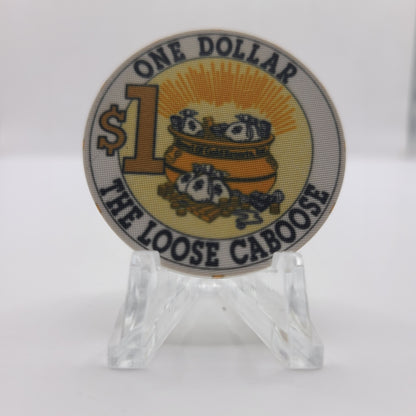 Loose Caboose Casino Cripple Creek Colorado 1991 $1 Chip