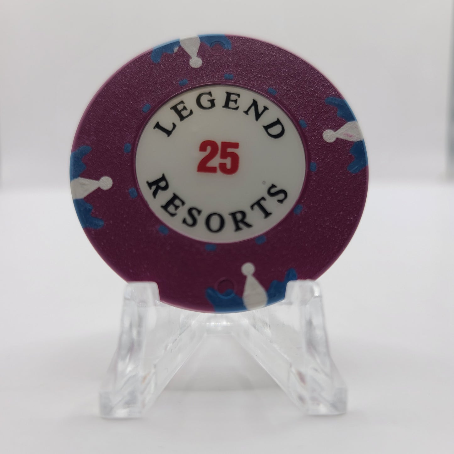 Legend Resorts Subic Bay Philippines "25 Denomination" Chip (Version 3)