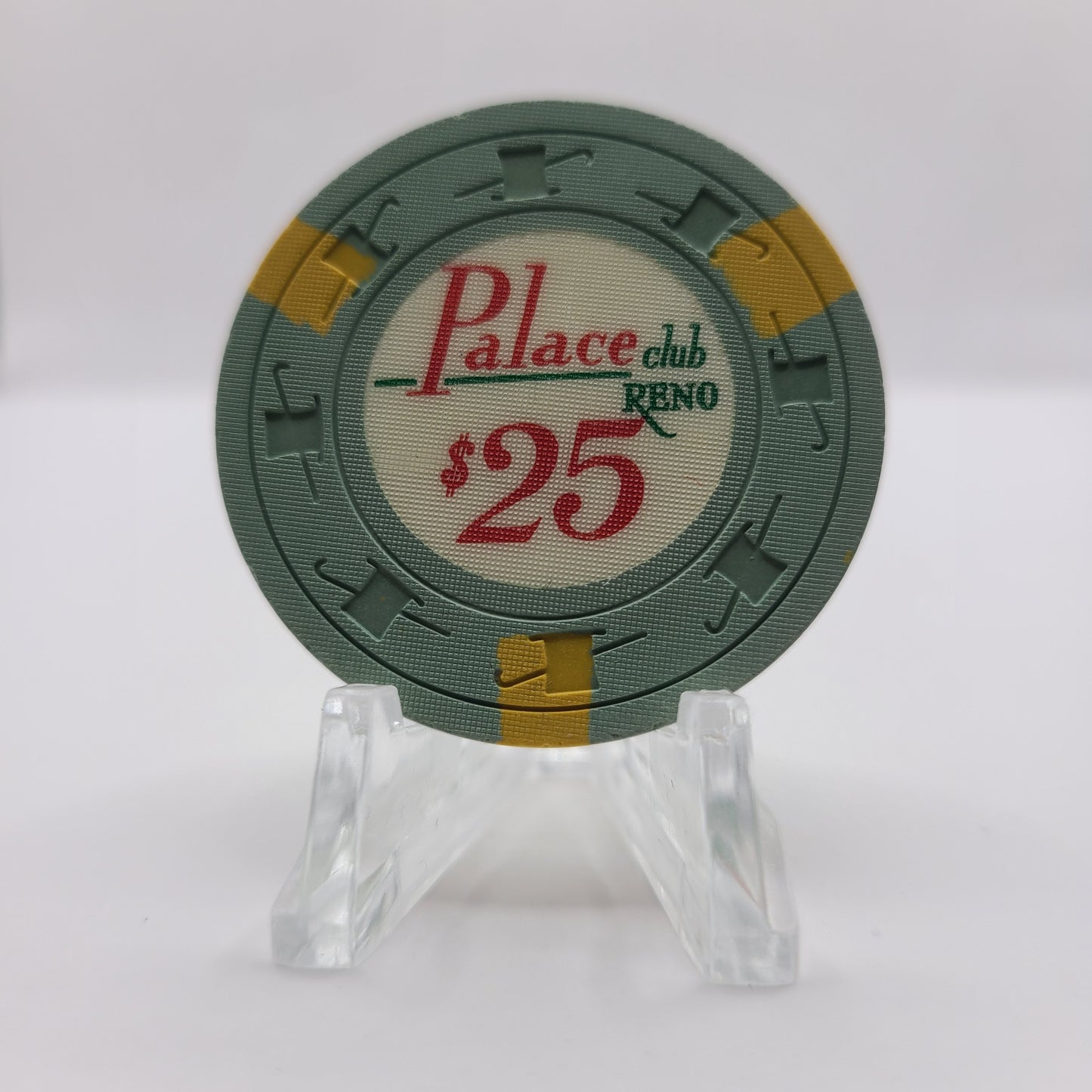 Palace Club Reno Nevada 1960's $25 Chip N5433