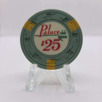 Palace Club Reno Nevada 1960's $25 Chip N5433