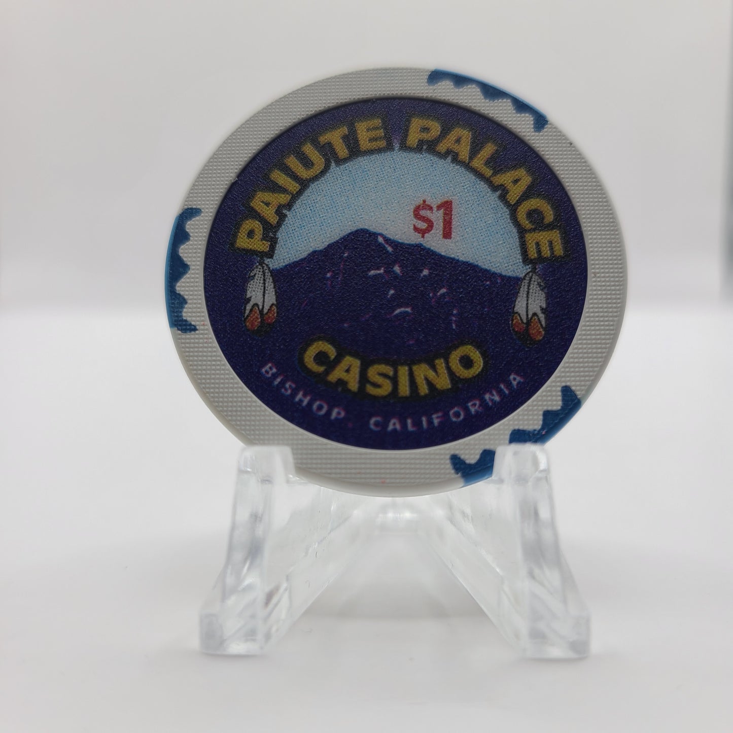 Paiute Palace Casino Bishop California $1 Chip